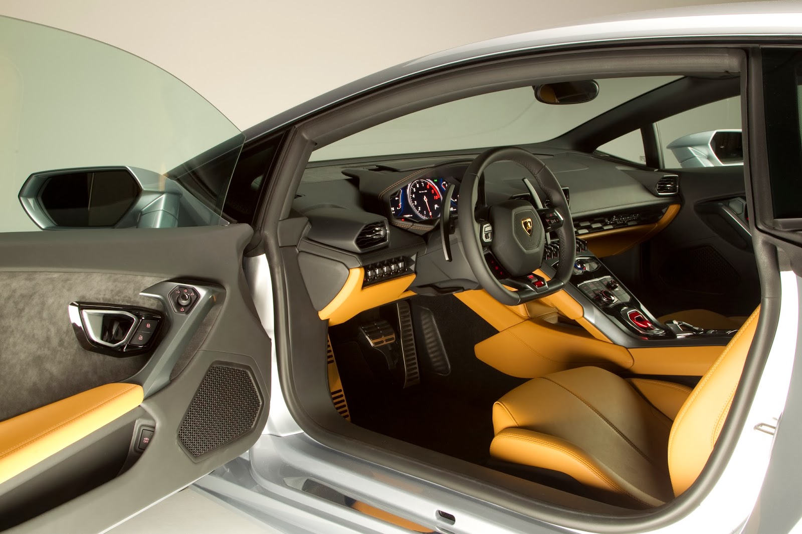 Interior del Lamborghini Huracan