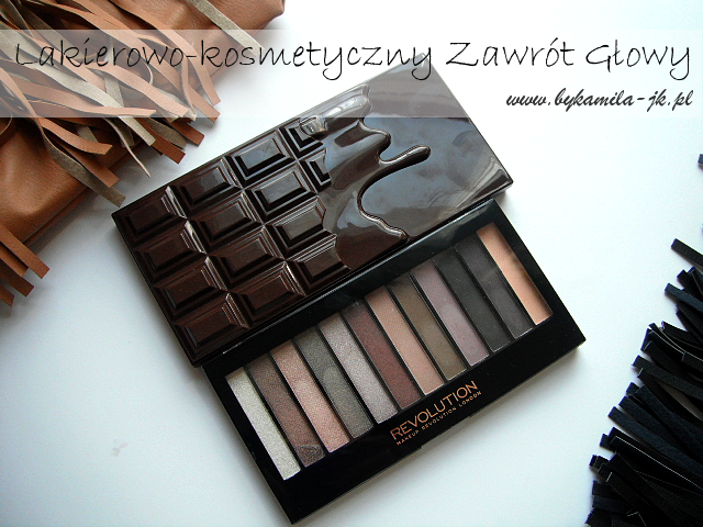 Palety cieni Makeup Revolution Death by Chocolate Romantic Smoked