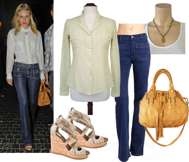 Bad Joanit's good to be bad! trend watch BUTTON DOWN AND JEANS