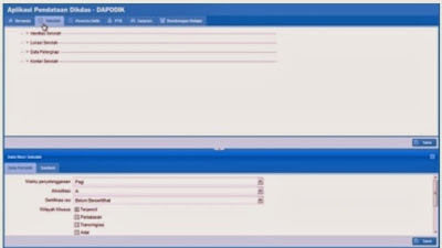 Video Panduan Pengisian Data Rinci Sekolah Pada DAPODIKDAS 2013