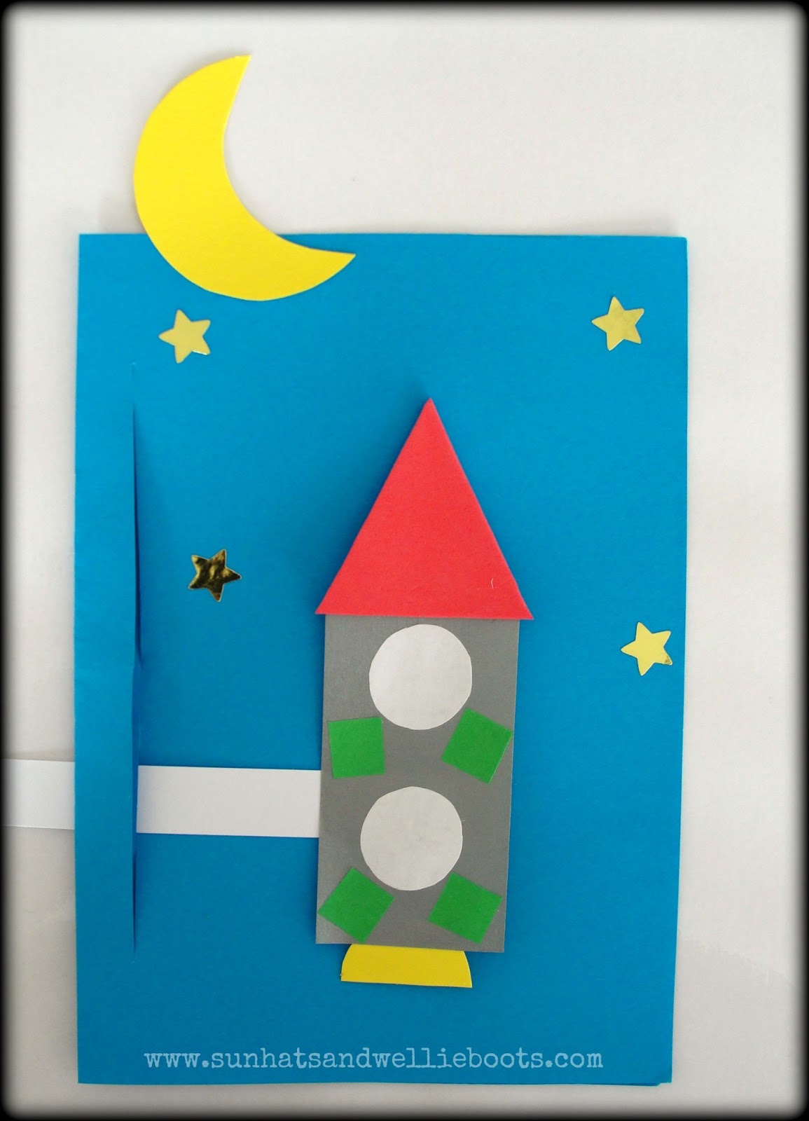 Rocket Love You to the Moon and Back Card