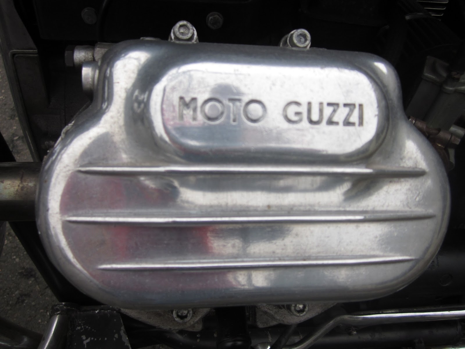 OldMotoDude: Moto Guzzi 850 California parked outside The One ...
