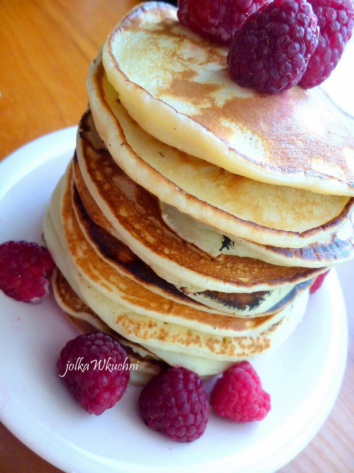 Jolka w kuchni Pancakes z serka homogenizowanego