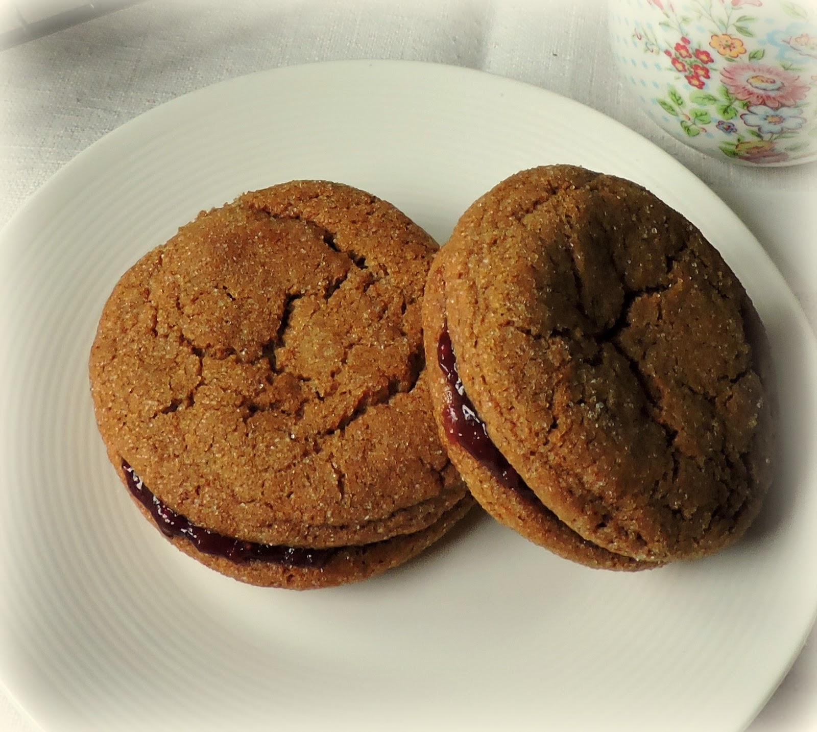 Ginger & Jam Sandwich Cookies The English Kitchen