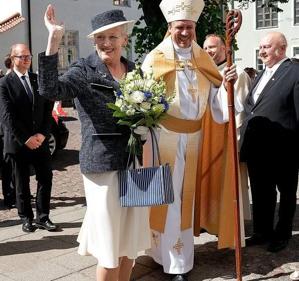 Queen Margrethe II attended celebration of the 800th anniversary of the establishment of the St. Mary’s Cathedral in Tallinn