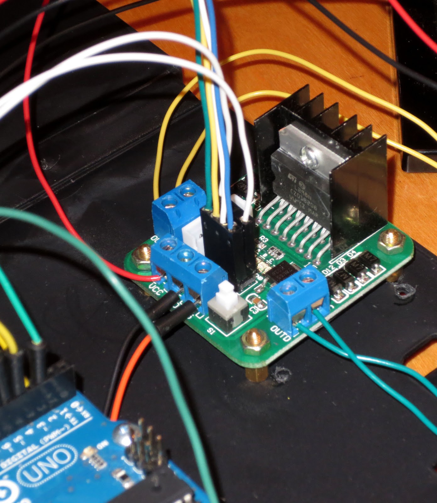 Electronics: Linear axis movement