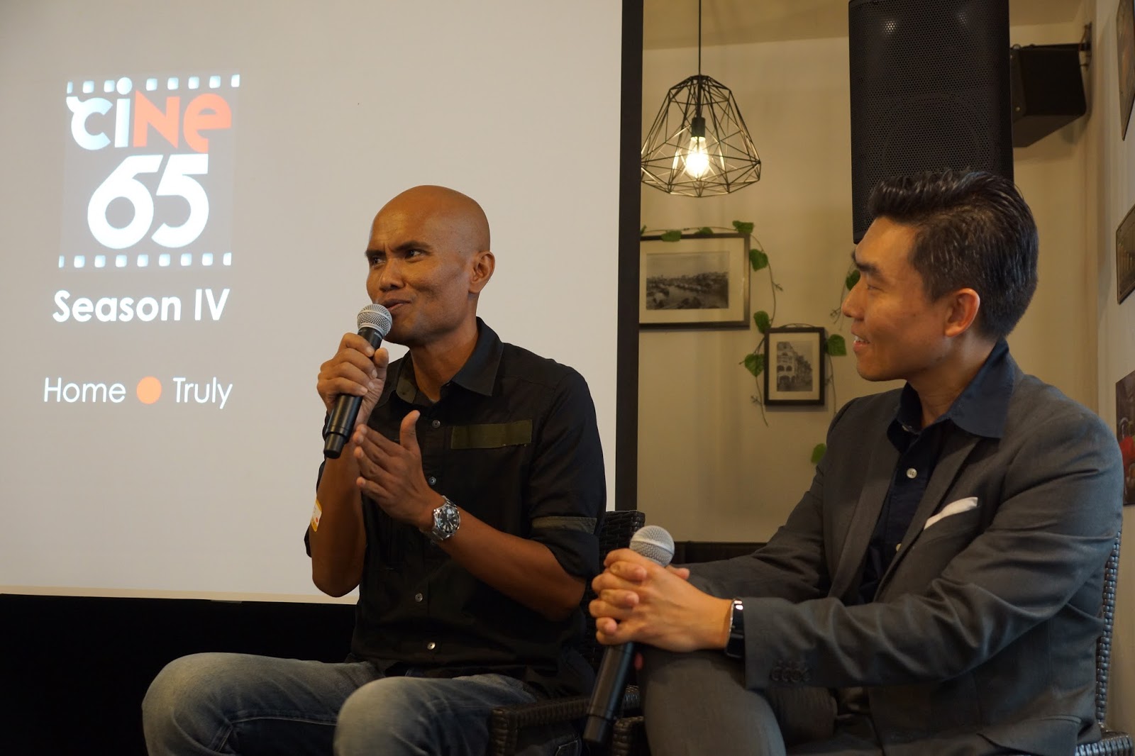 ciNE65 IV commissioned filmmaker Mr Sanif Olek sharing his inspiration ...