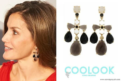 Queen Letizia wear Coolook Jewelry earrings