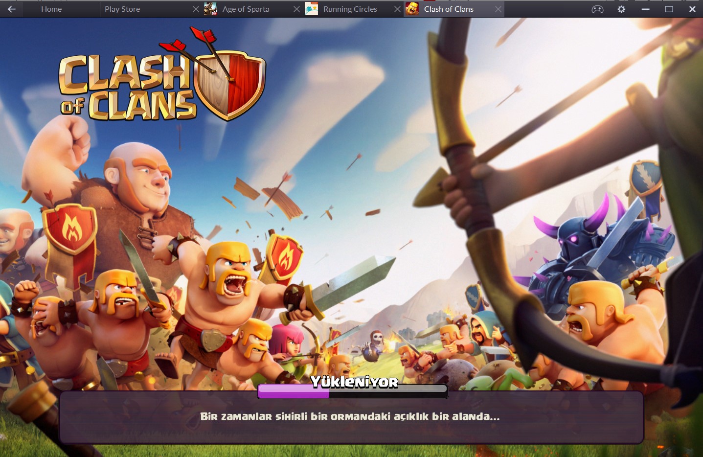 bluestacks indir clash of clans rooteto