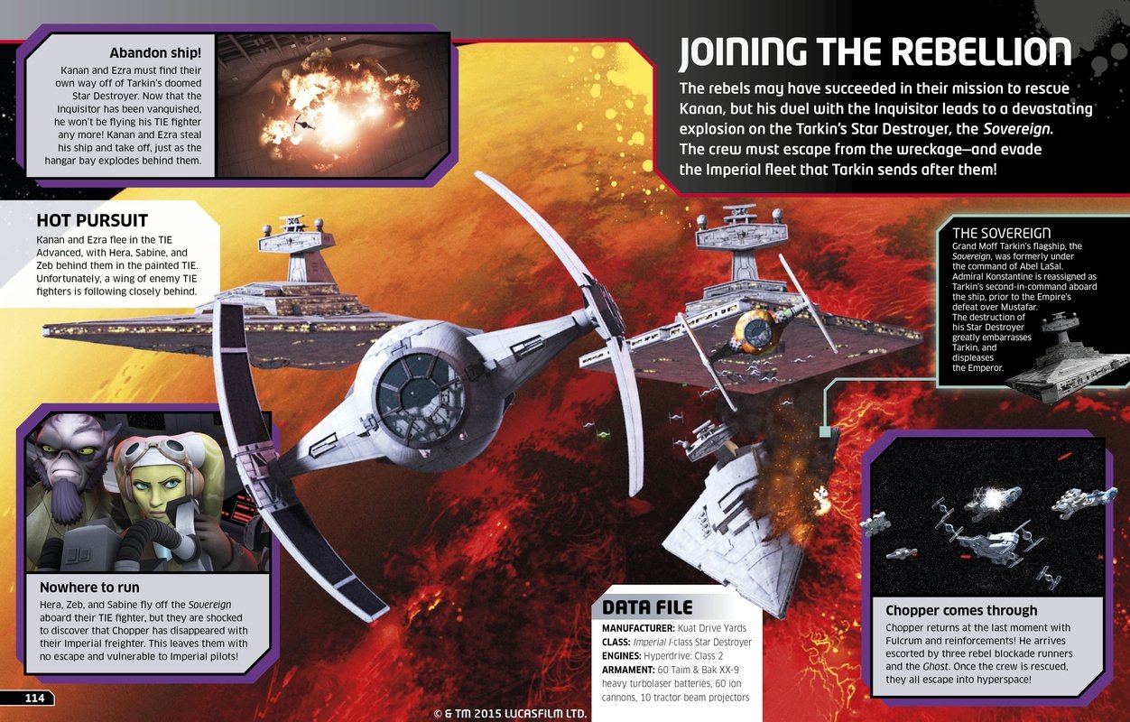 Star Wars Rebels The Visual Guide By Dorling Kindersley Book The - Foto 9