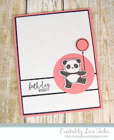 Birthday Wishes card-designed by Lori Tecler/Inking Aloud-stamps and dies from Mama Elephant