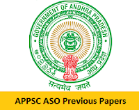 APPSC ASO Previous Papers 