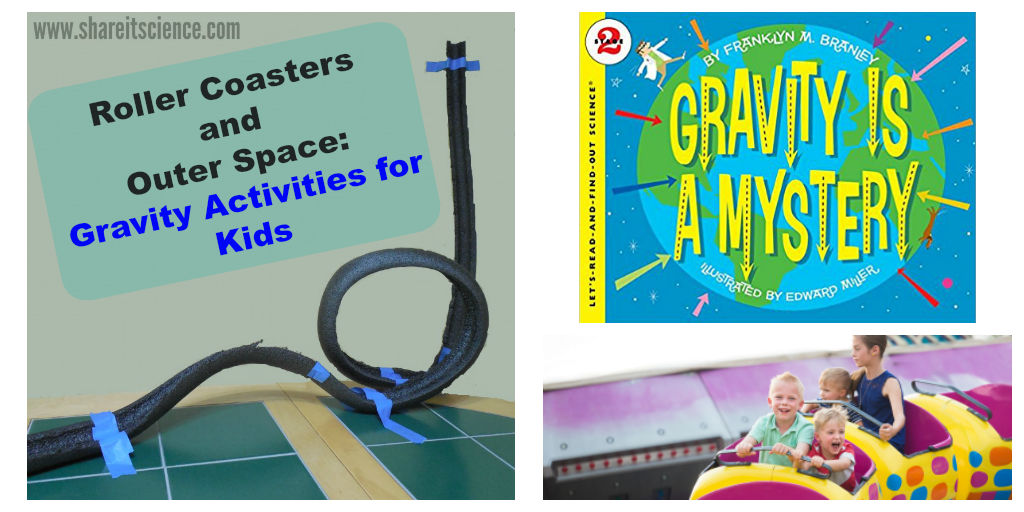 Share it! Science Roller Coasters and Outer Space Gravity Activities
