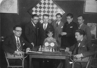 Partida de ajedrez Claret-Vilajosana en 1930