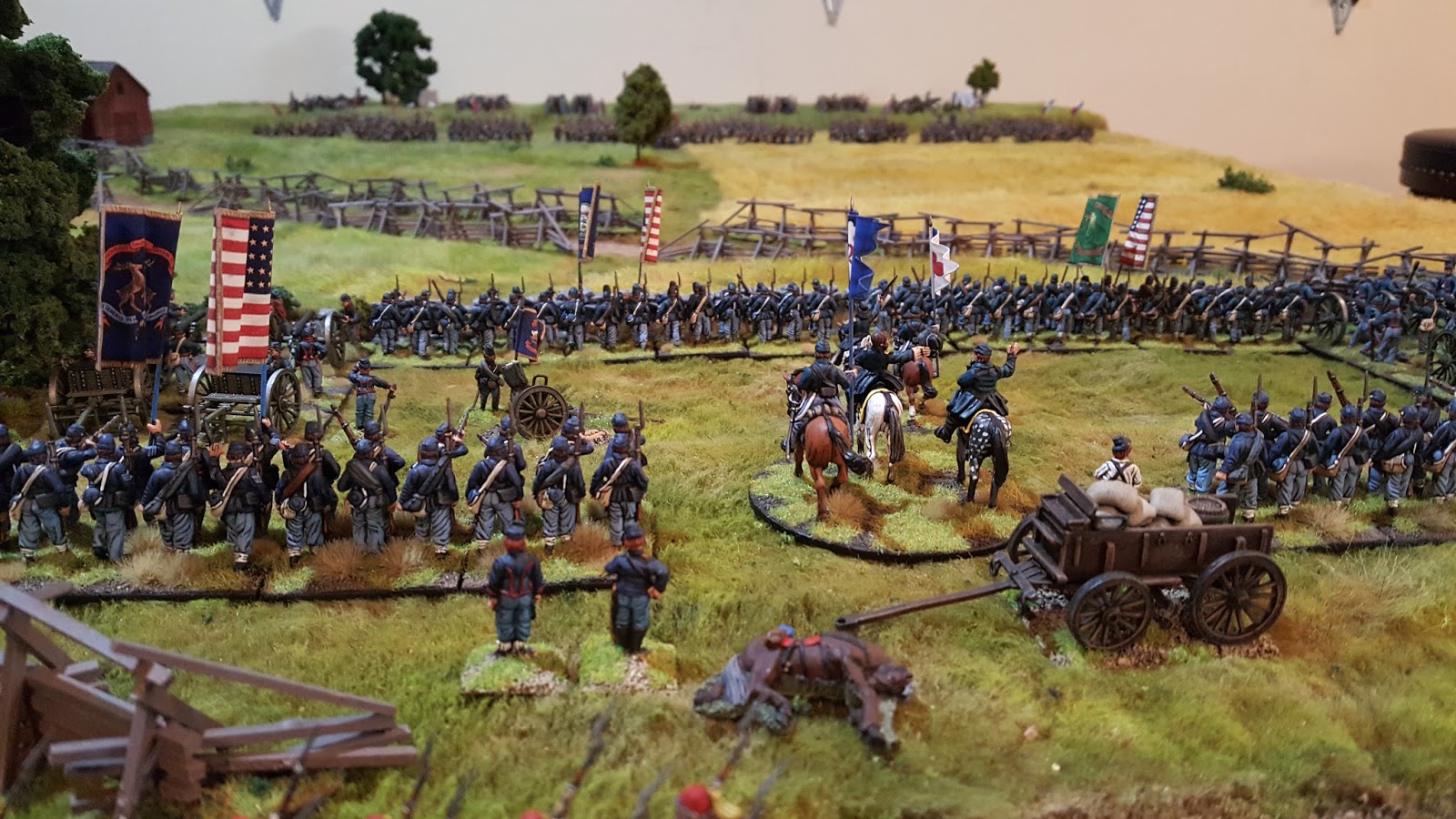 Jay's Wargaming Madness ACW Pickett's Charge AAR