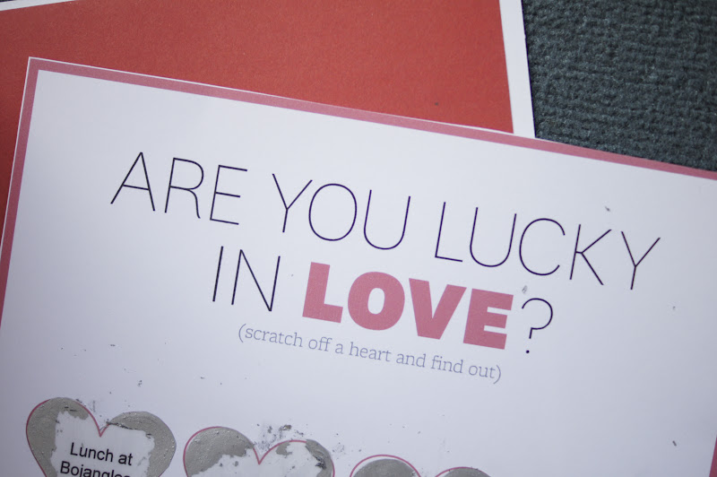 One Love How to Make a ScratchOff Gift Card