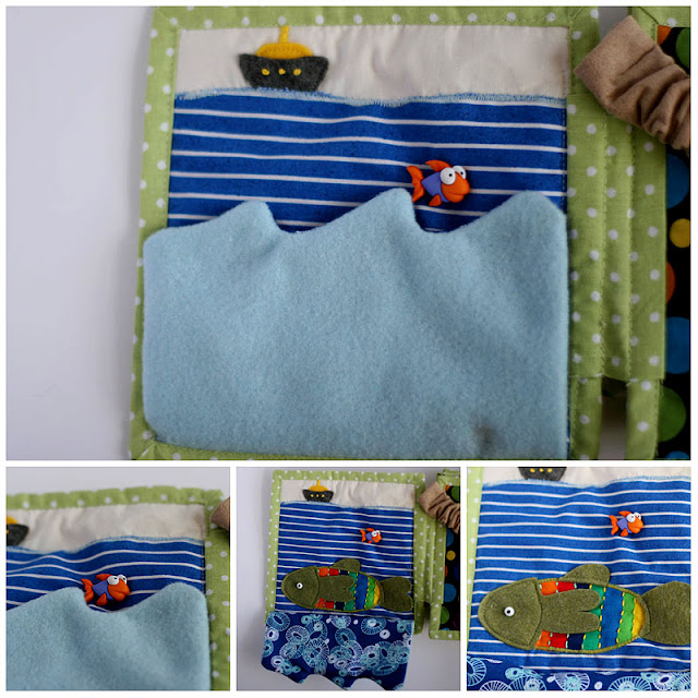 Handmade personalized  quiet book TomToy