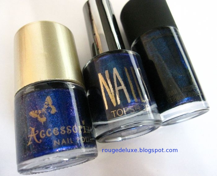 Rouge Deluxe OPI DS Magic and Accessorize Electric Blue