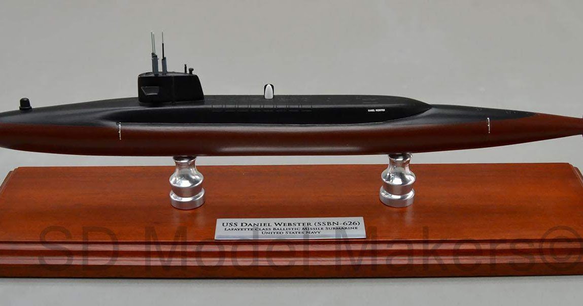 SD Model Makers 16” LafayetteClass Ballistic Missile Submarine Model