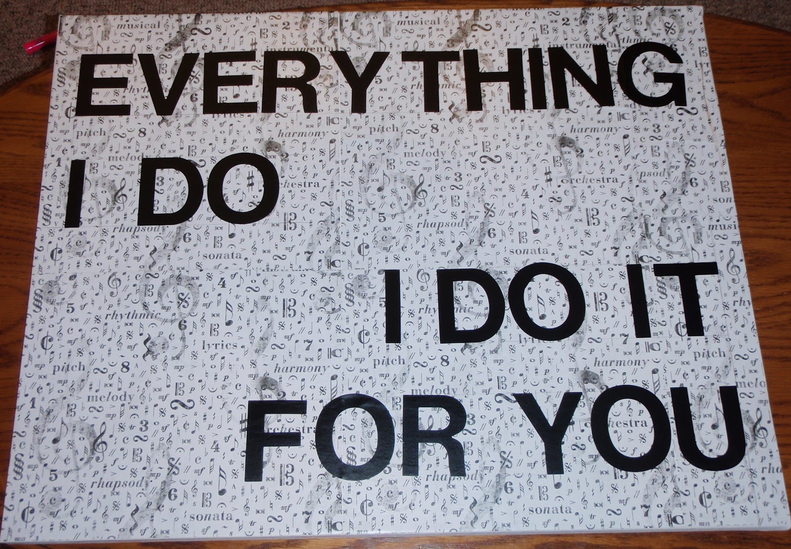Every thing for me. Every thing for me
