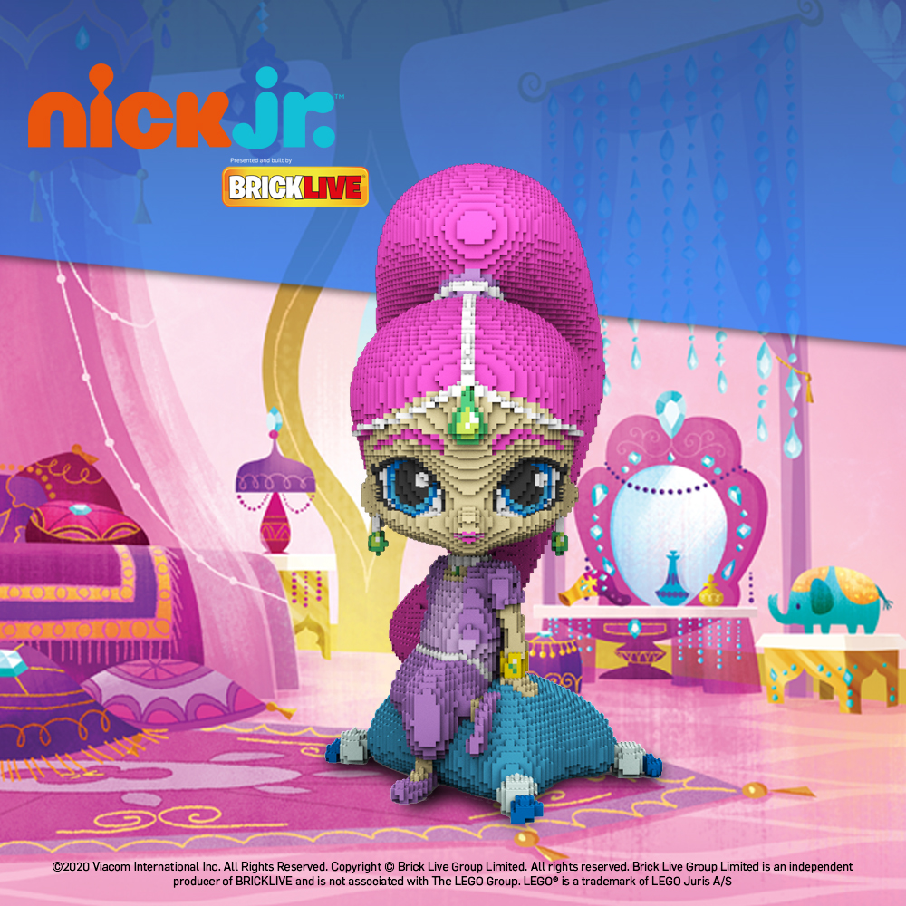 NickALive! Live Company Group Unveils First Look at Nick Jr. BRICKLIVE