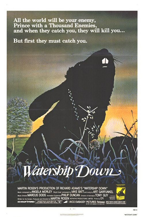 Dave's Movie Site: Classic Movie Review: Watership Down (1978)