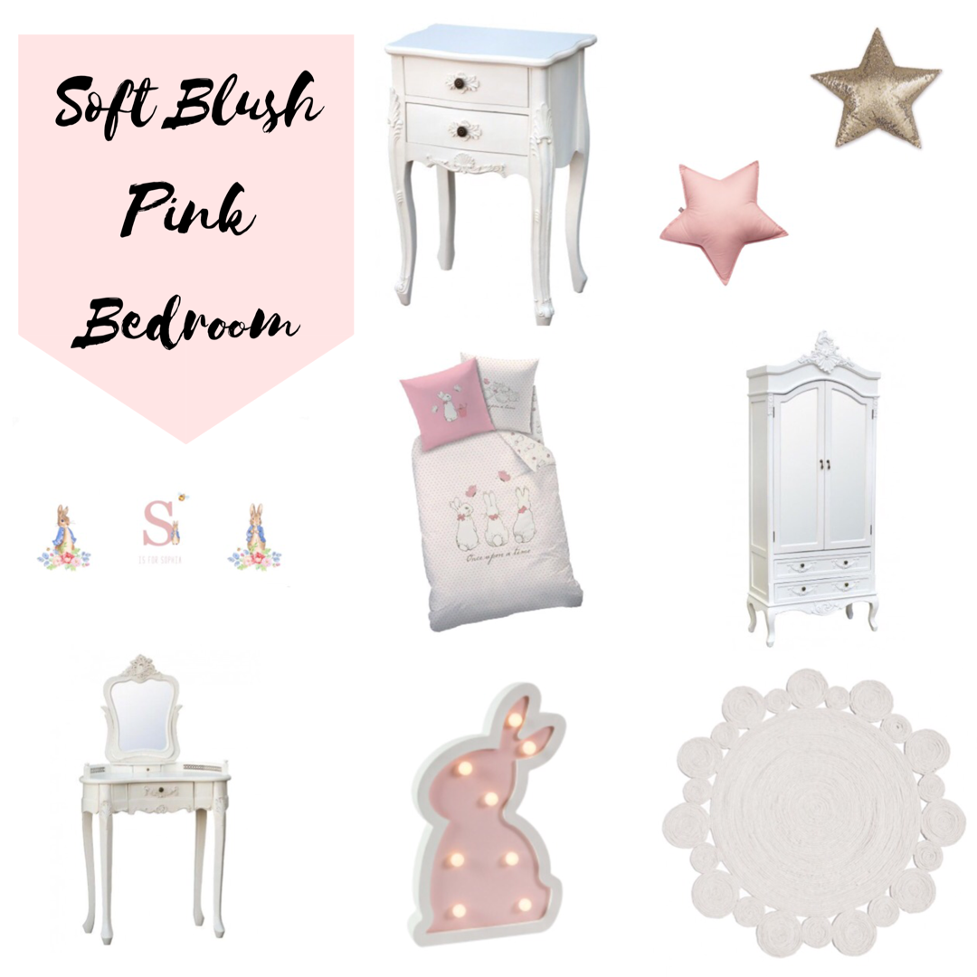 Soft Pink Blush Bedroom Inspiration Mimi Rose And Me