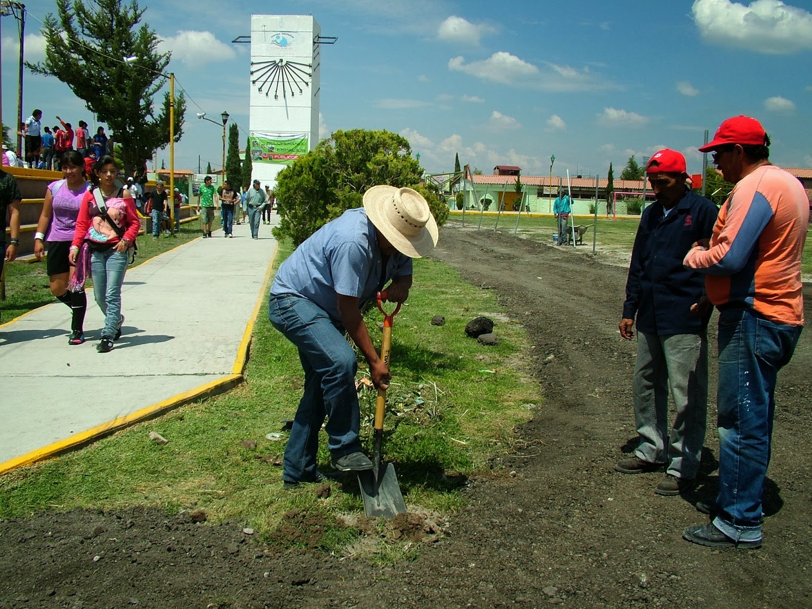 Cronista de Jaltenco Recuperan espacios públicos en Jaltenco