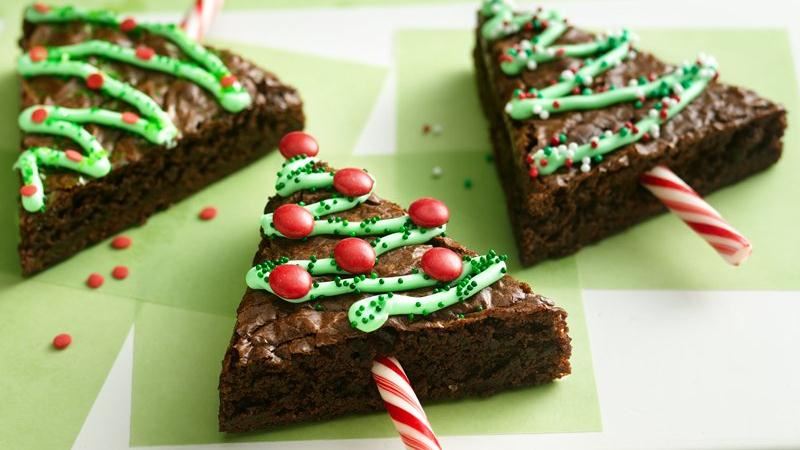 8 ideias de decoração para brownies natalinos - Amando Cozinhar
