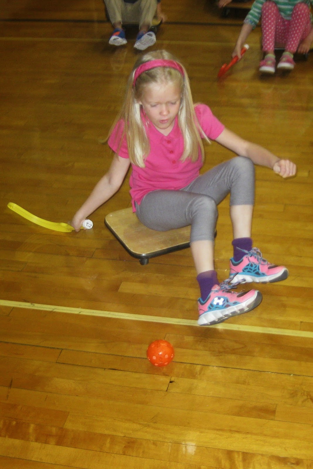 Early Childhood Physical Education Scooter Hockey