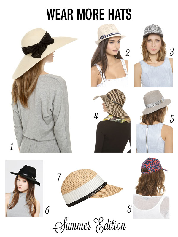 Fashion Tricks Trust me when I tell you wear more hats lady