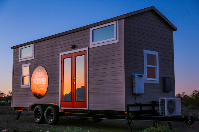 Mansion tiny house by Unchartered Tiny Homes