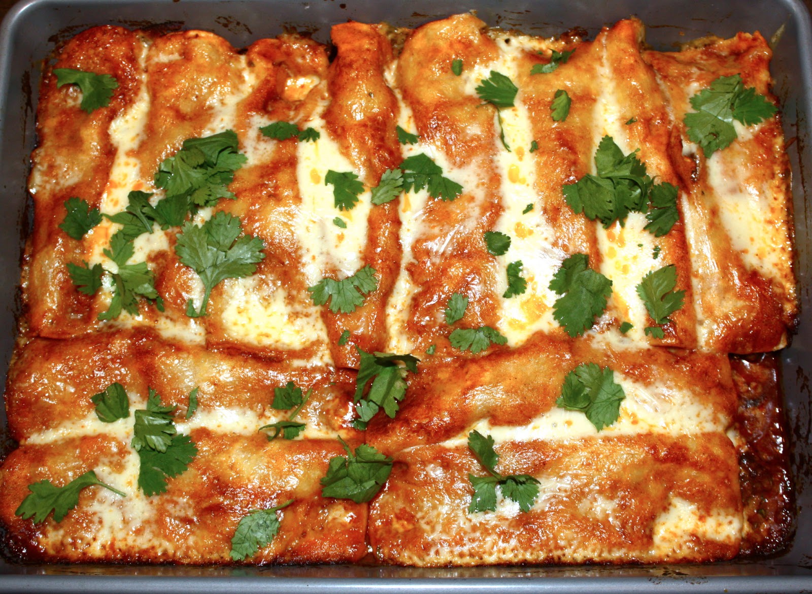 Authentic Beef Enchiladas