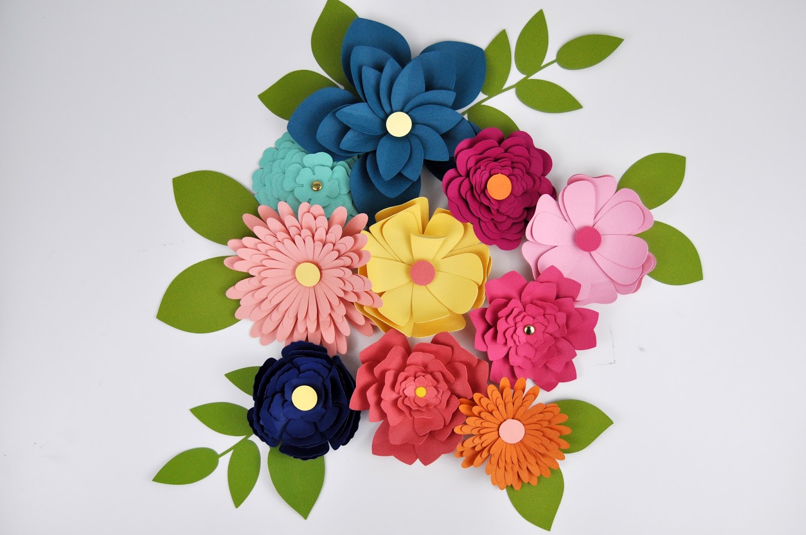 My Favorite Paper Flower Cut Files Jen Gallacher