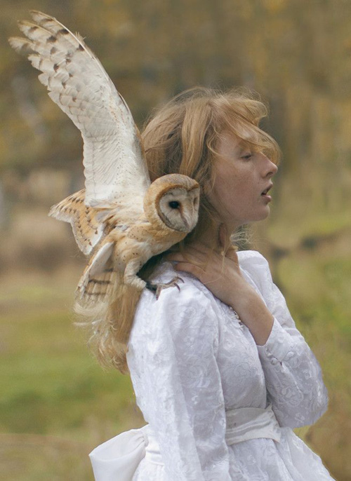 My Owl Barn: Surreal Portraits by Katerina Plotnikova