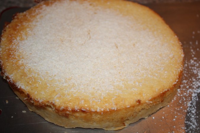 dies´und das und süsse Sachen...: kleine Käsesahnetorte / Kokostarte