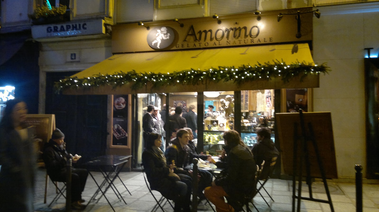 Pork in the Road Paris 3rd Time Around Day 10 Good Eats in the 'Hood deNeuville, Amorino