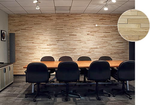 Marzua: Revestimientos con eco-paneles Interwoven