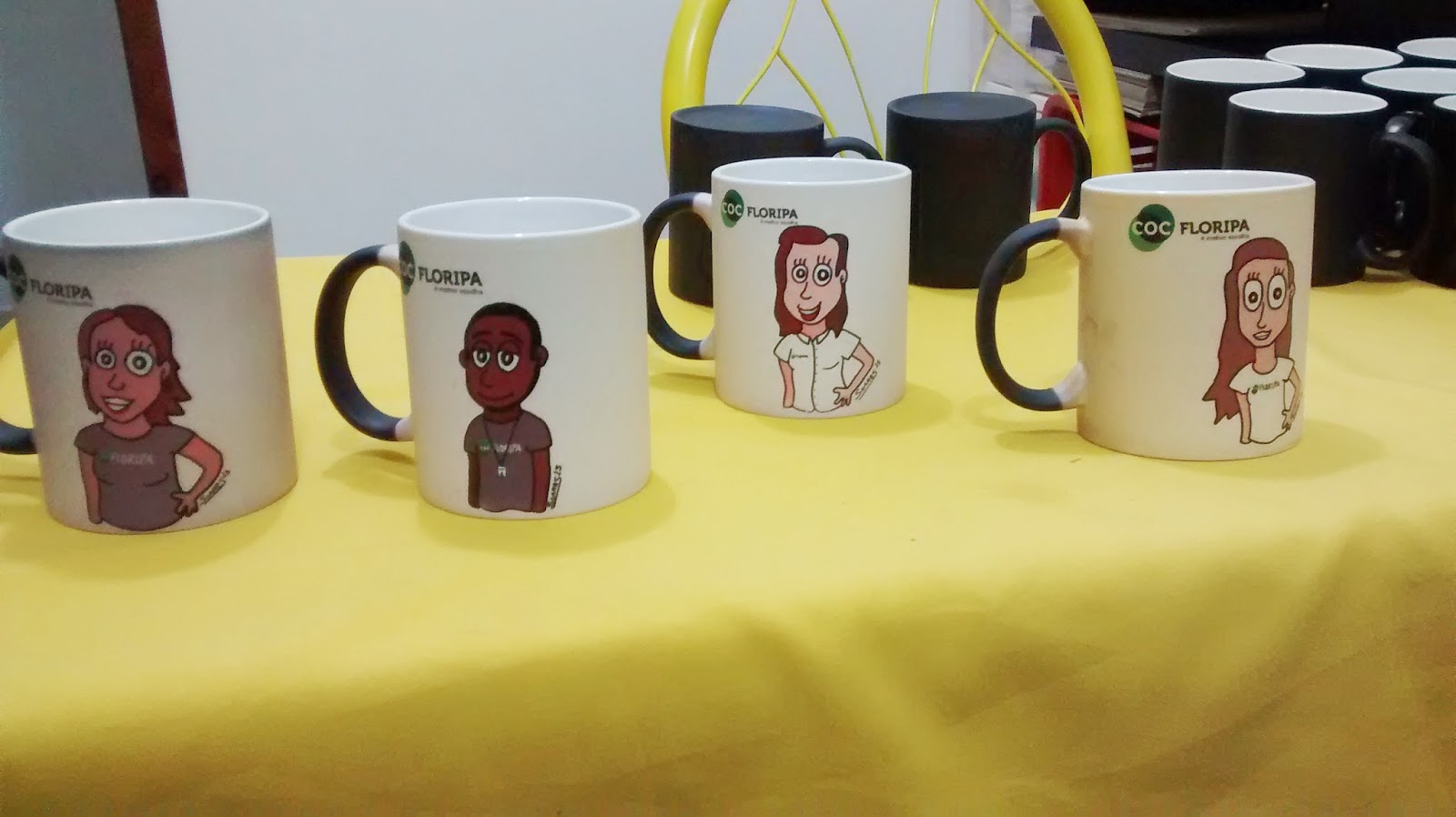 Caneca - Dia dos Pais - Caricatura Personalizada