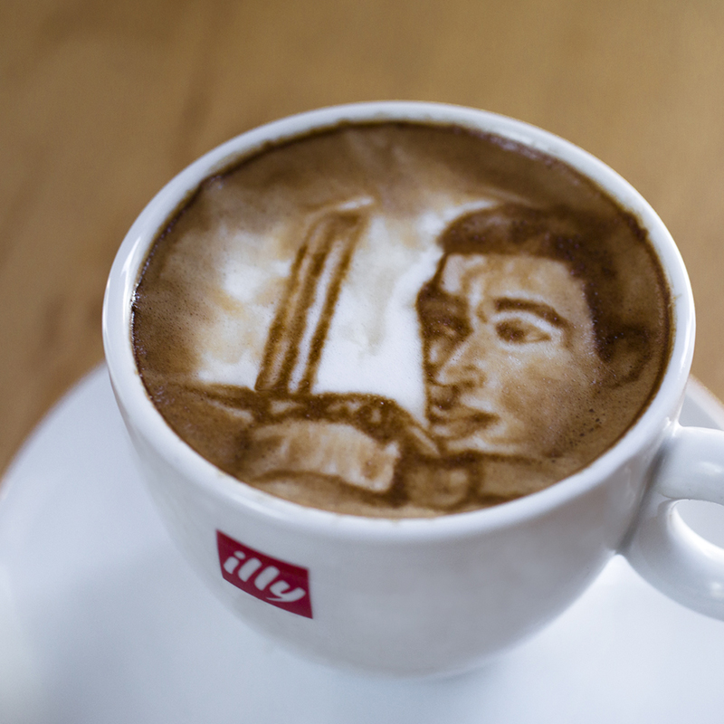 If It's Hip, It's Here (Archives): Best Picture Nominees As Coffee Art ...
