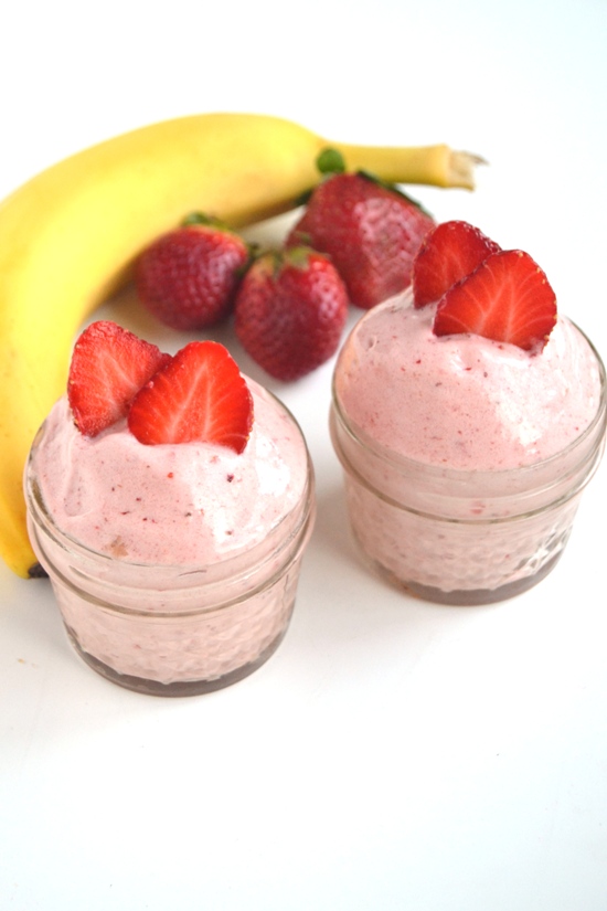 3Ingredient Strawberry Banana Ice Cream The Nutritionist Reviews