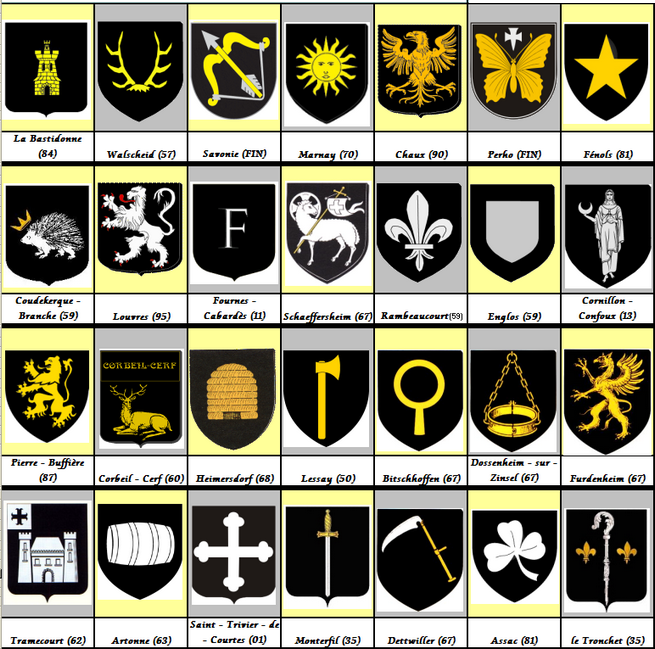 Signification Des Couleurs Des Blasons Au Moyen Age Herald Dick Magazine: Les Fondamentaux #04 : Six Couleurs / Sable