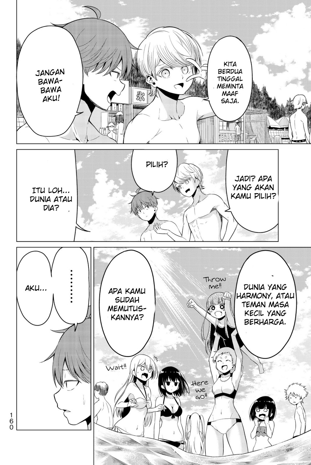 Sekai ka Kanojo ka Erabenai Chapter 19