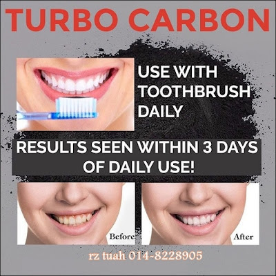 turbo carbon pemutih gigi