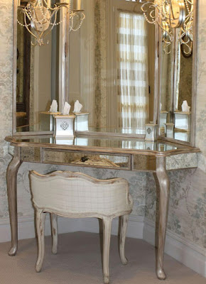 New corner dressing table designs and ideas