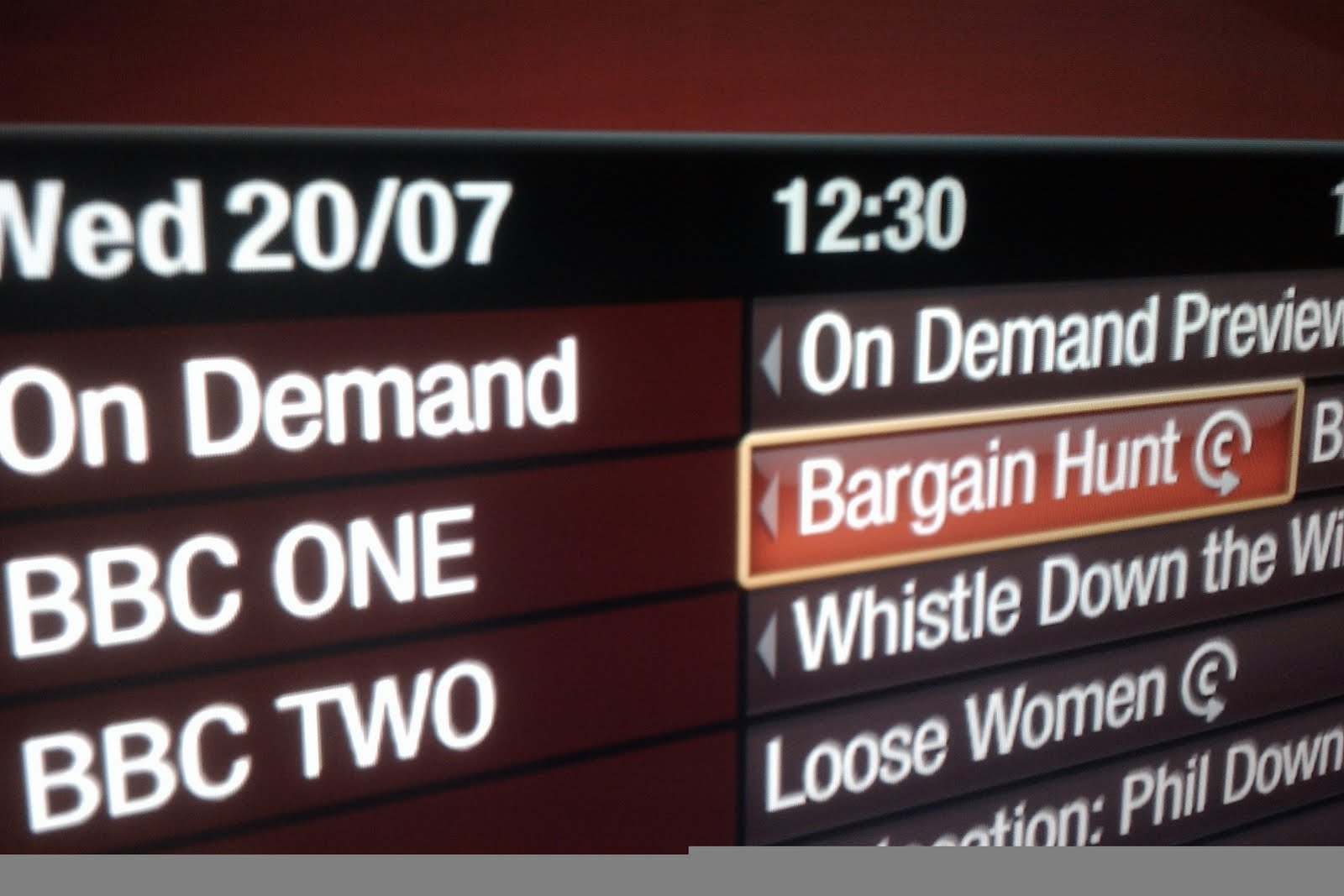 The Virgin Media TiVo Blog More on BBC iPlayer CatchUp on Virgin