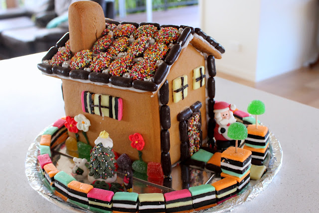 Gingerbread house for Christmas