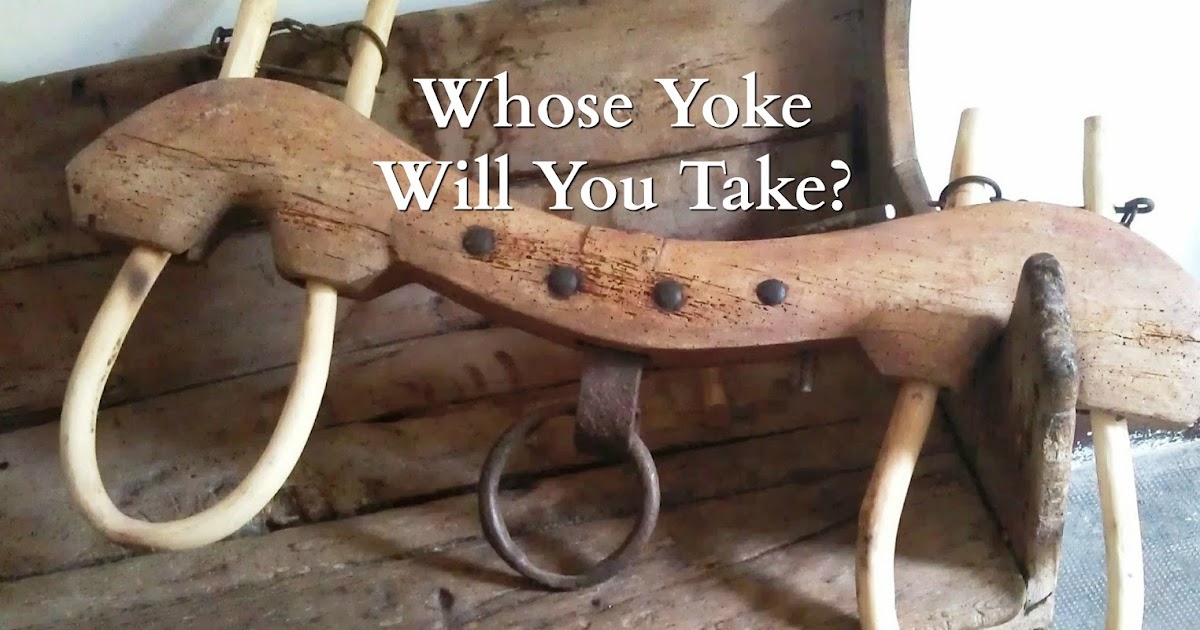 1Minute Bible Love Notes Which Yoke?