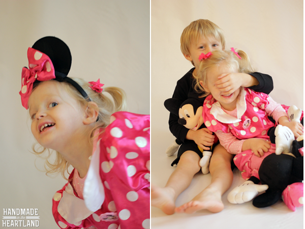 Minnie Mouse Costume & DIY Trick or Treat Bag