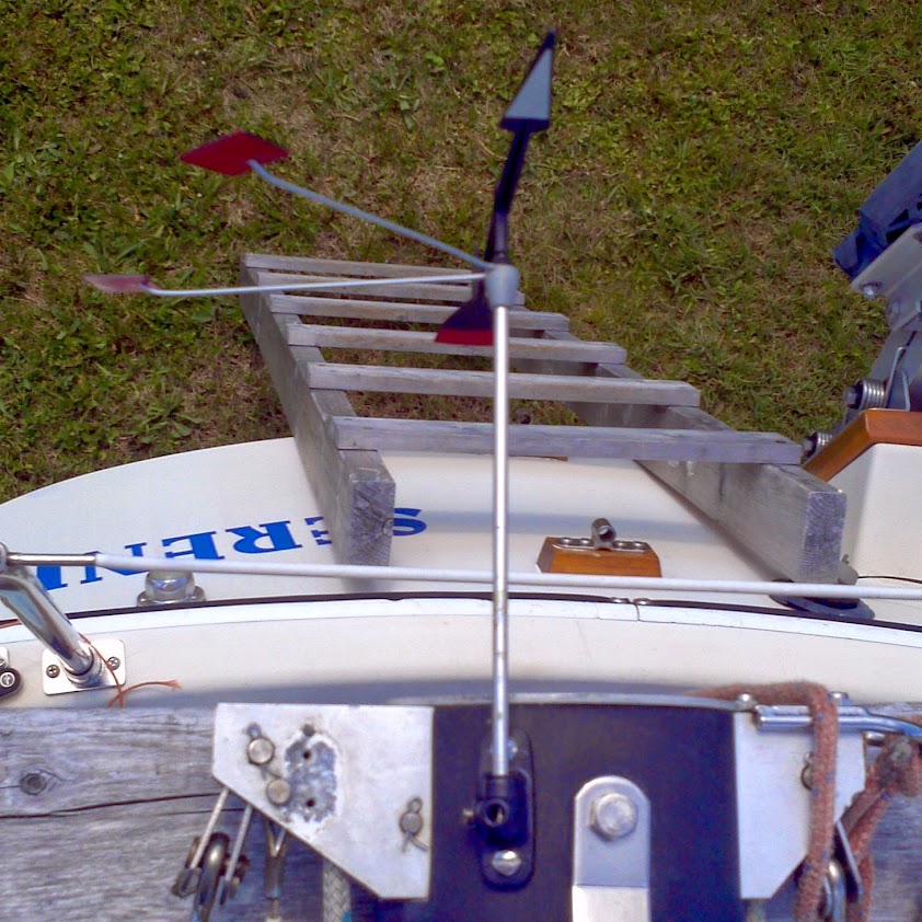 A Little Serenity Life With a Small Sailboat Seeing the Wind